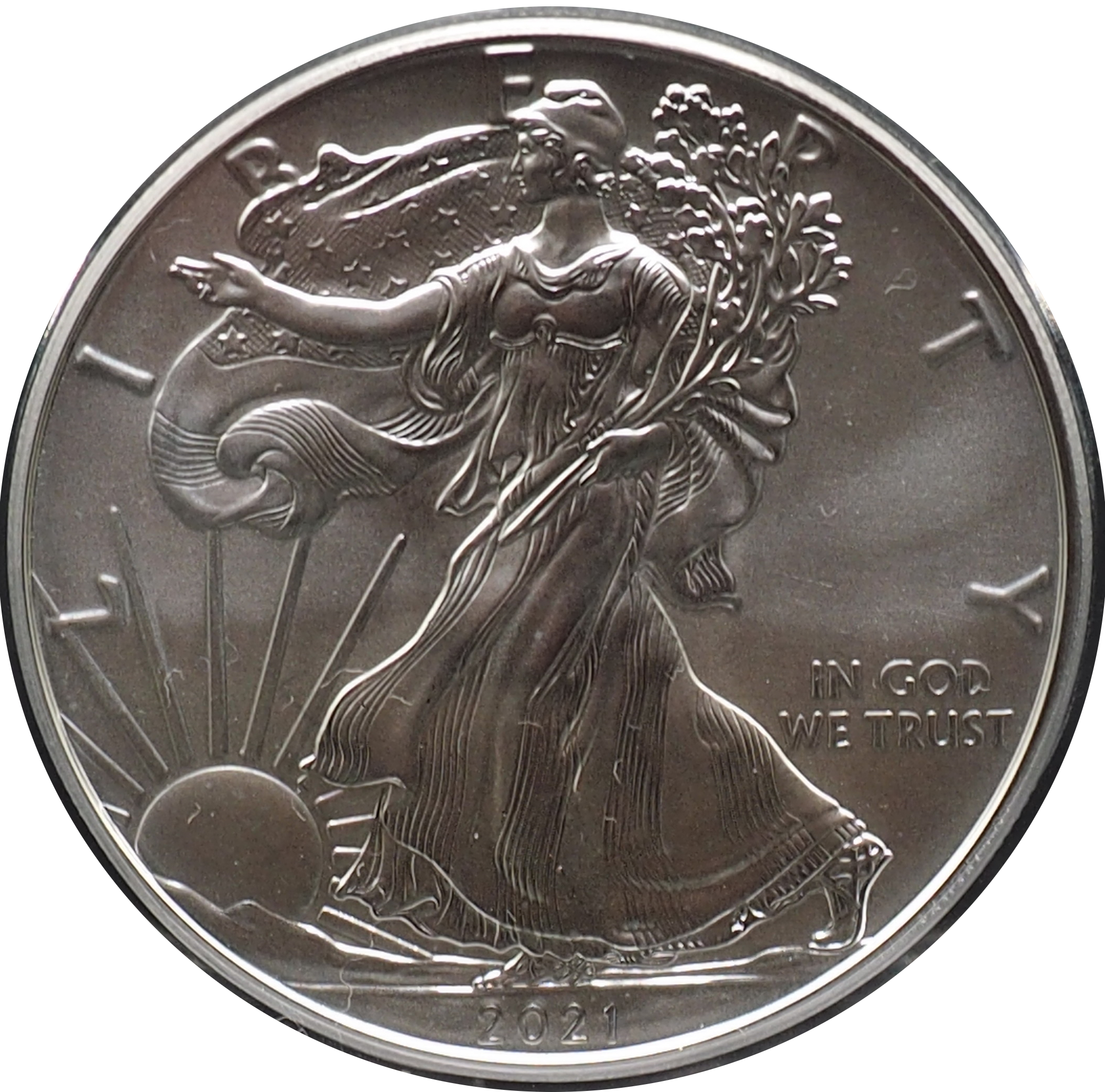 2021 American Silver Eagle (Type 1) MS-70 PCGS